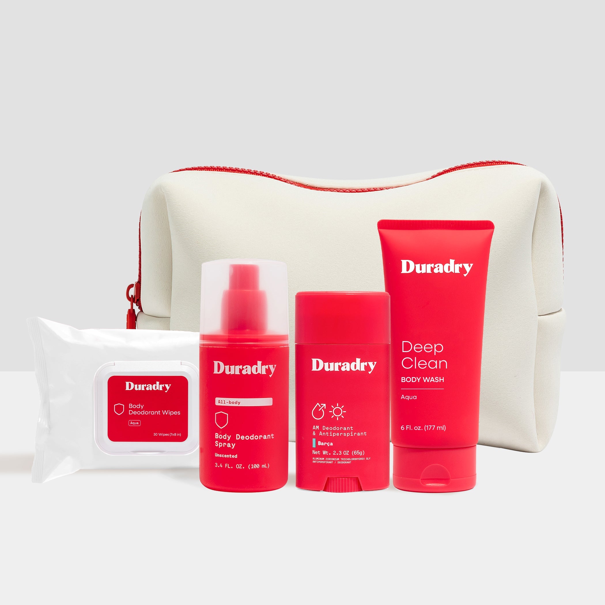 Duradry Active Body Set – Workout & Fitness Sweat Control Kit