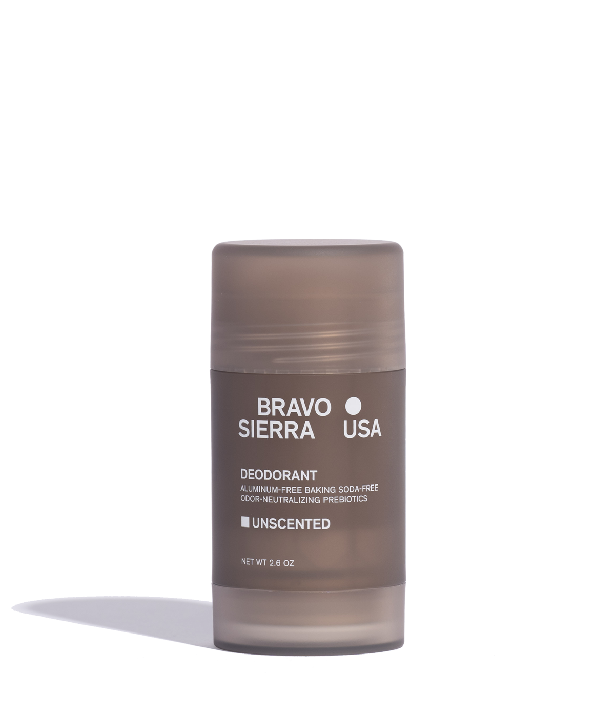 Unscented Natural Deodorant - Aluminum & Baking Soda Free (2.6 oz)