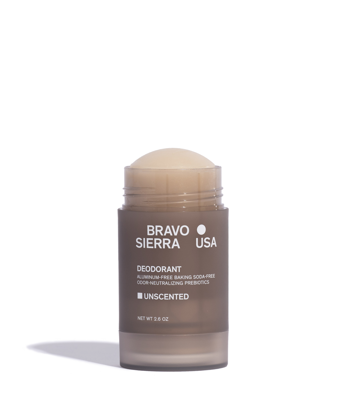 Unscented Natural Deodorant - Aluminum & Baking Soda Free (2.6 oz)