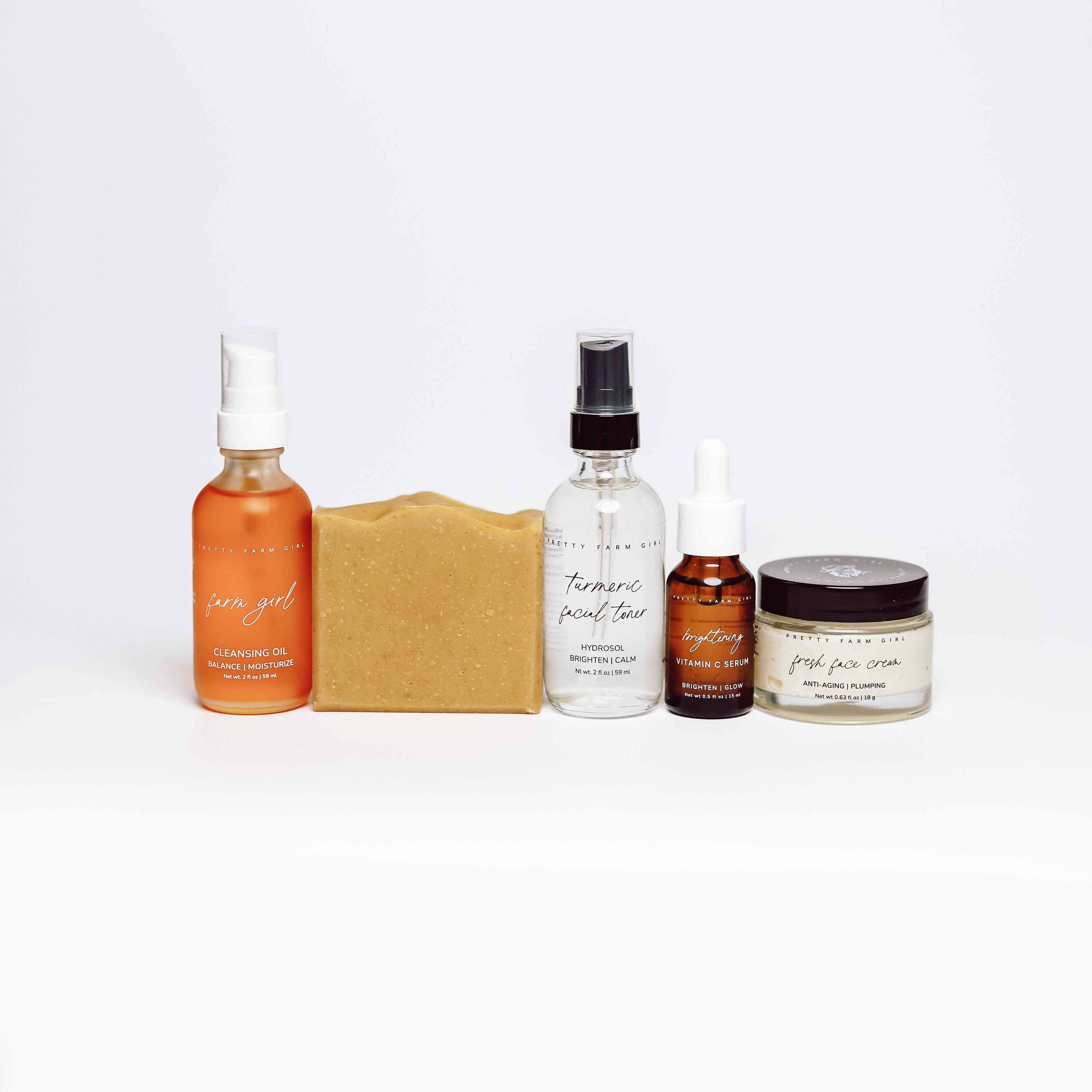 Dark Spot Brightening Kit - 5 Essentials with Vitamin C