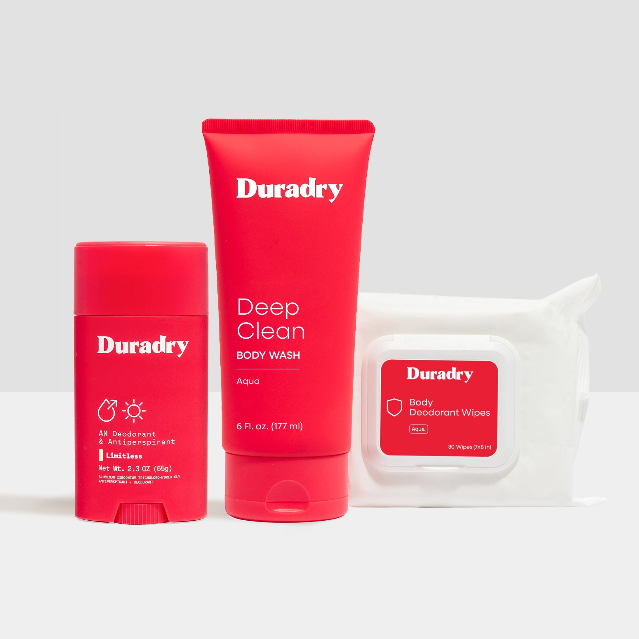 Duradry Busy Life Ritual – Sweat & Odor Control for Nonstop Days