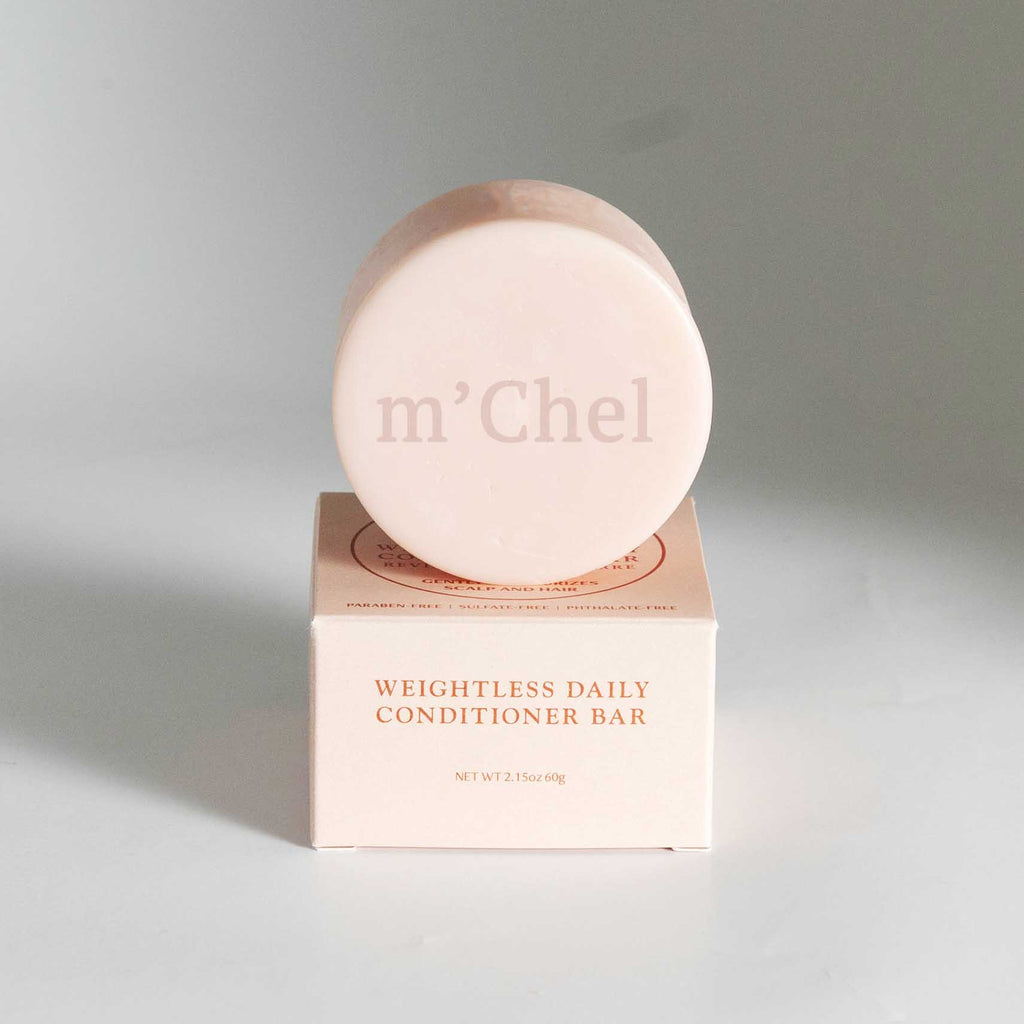 Weightless Daily Conditioner Bar - Paraben-Free with Biodegradable Tray