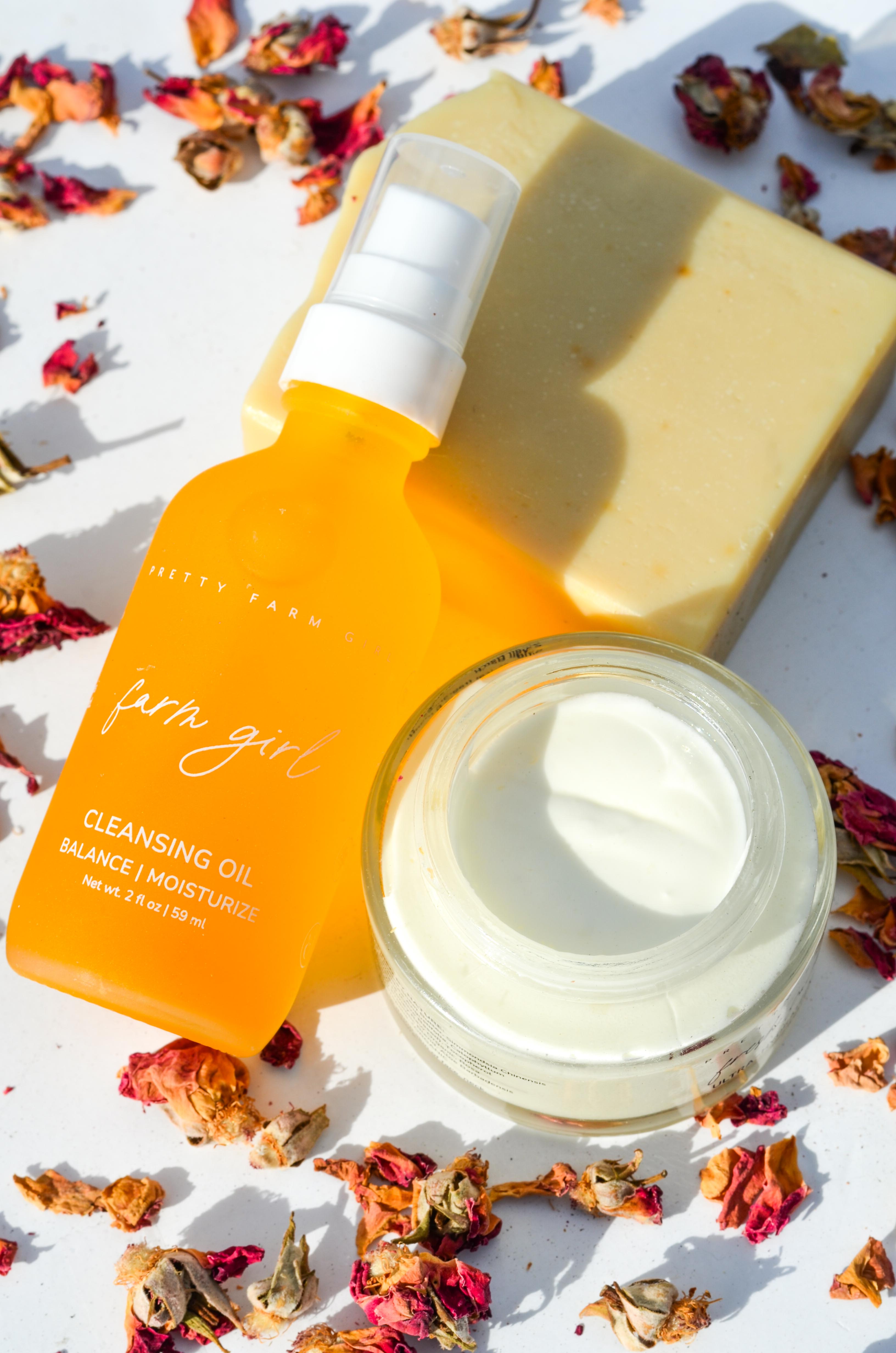 Double Cleansing Anti-Aging Kit - 3 Essentials + Optional Serum