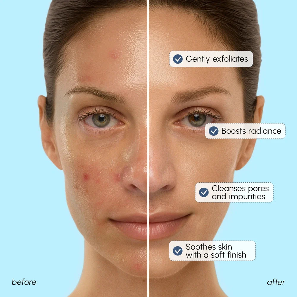 Marée Face Polishing Scrub & Exfoliator - Hydrating Marine Collagen