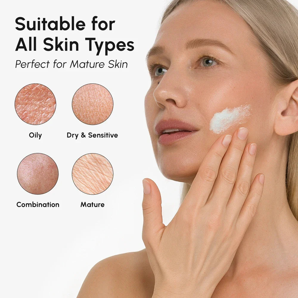 Marée Face Polishing Scrub & Exfoliator - Hydrating Marine Collagen