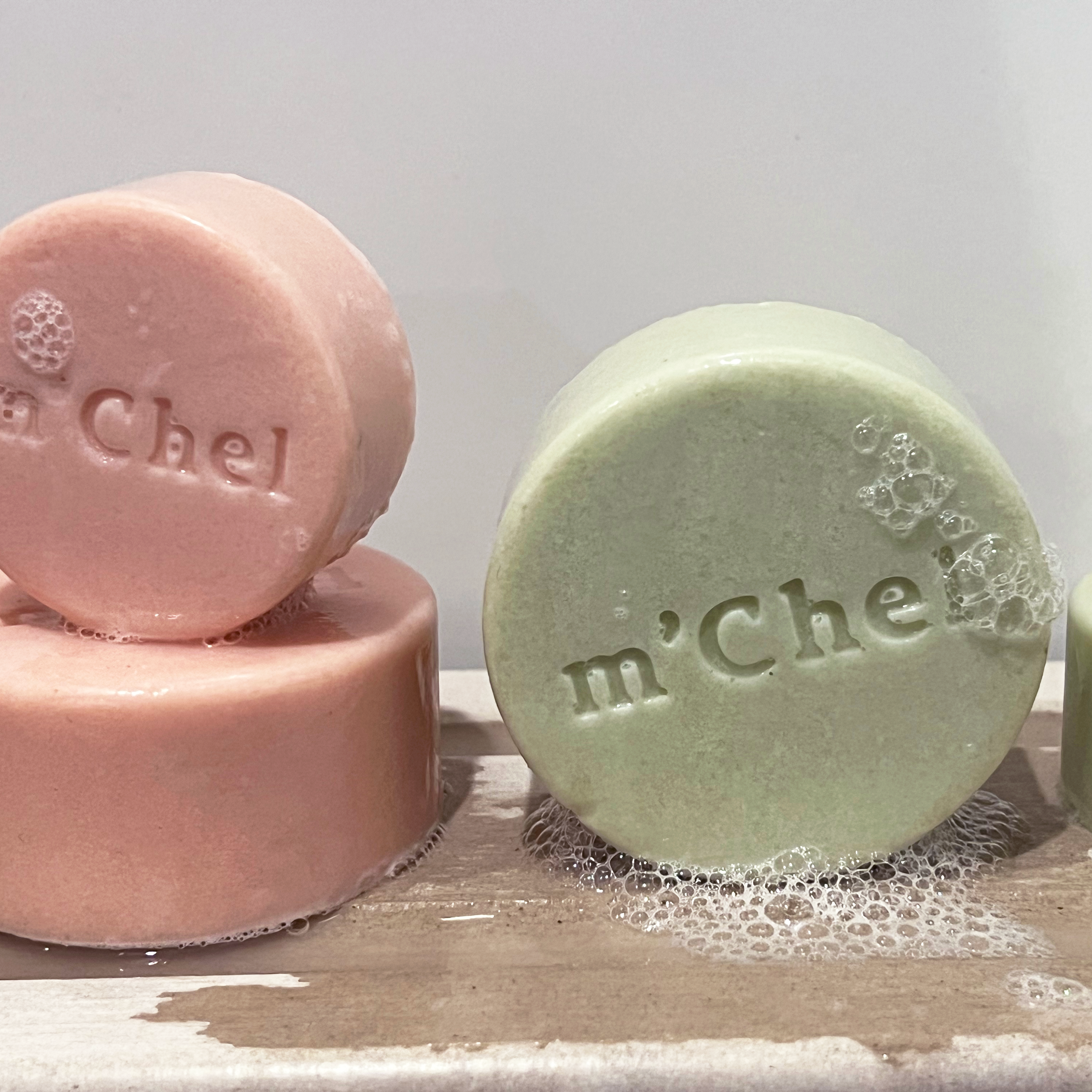 Shampoo & Conditioner Bar Bundle - Sulfate & Paraben Free with Trays