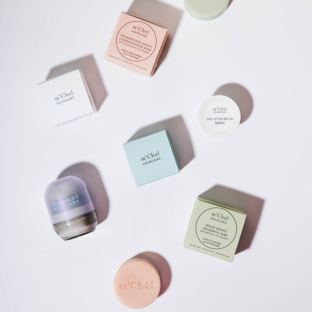 Complete Hair Care Bundle - Dry Shampoo Brush, Refill & Shampoo Bars