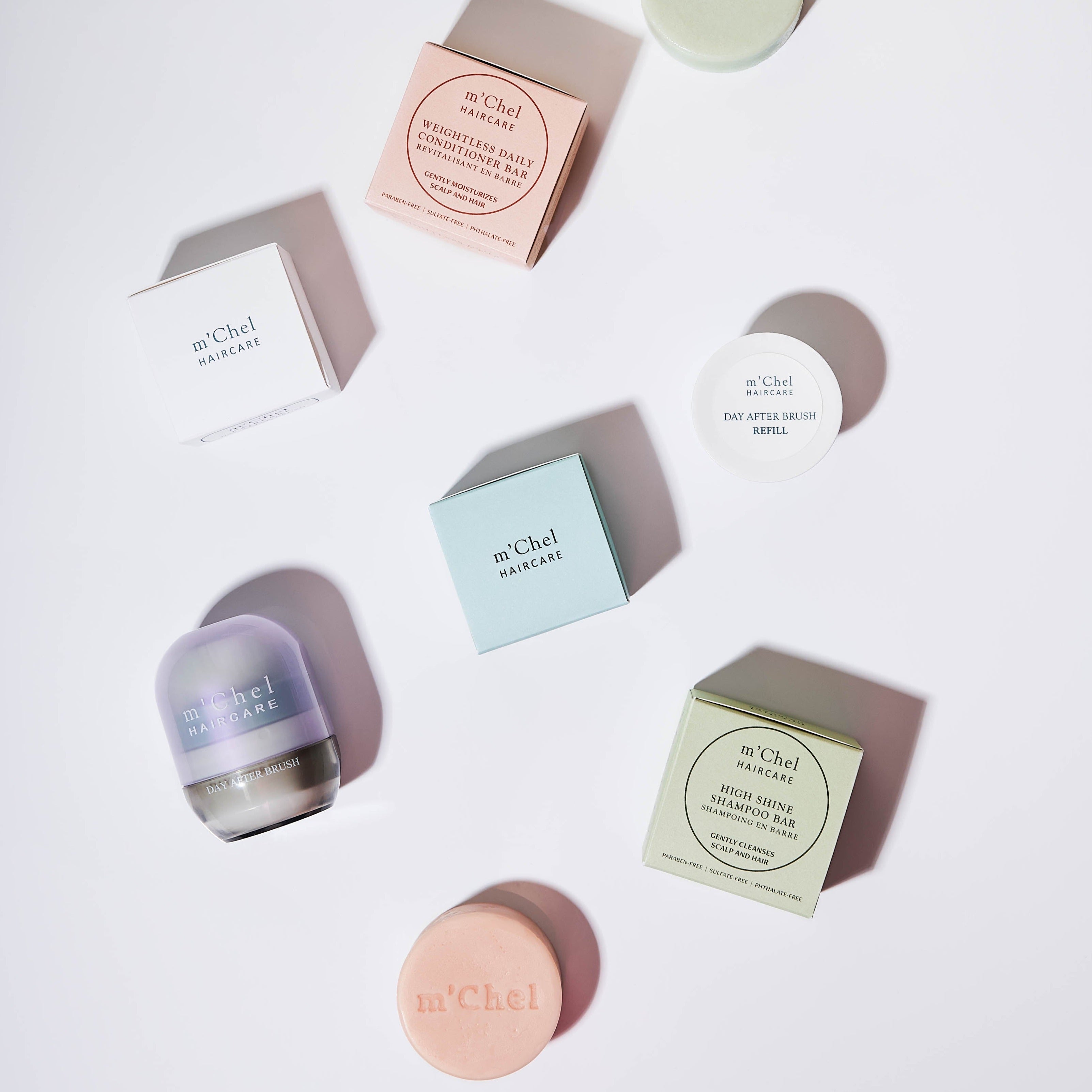 Complete Hair Care Bundle - Dry Shampoo Brush, Refill & Shampoo Bars