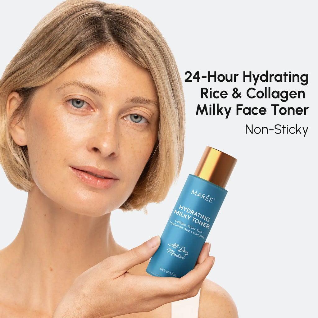 Marée Milky Rice Hydrating Toner - Multi-Layer Moisture & Plumping
