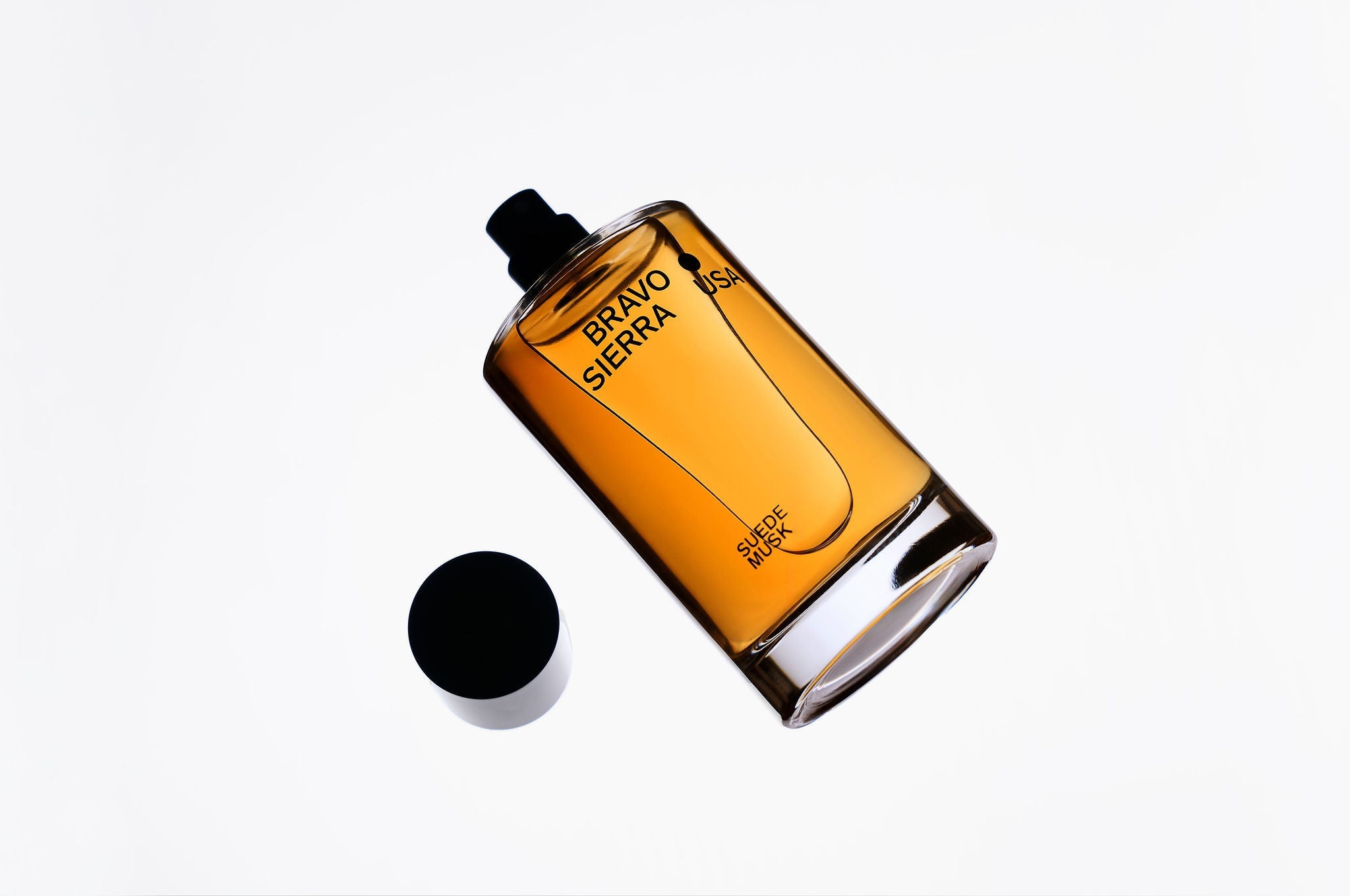 Suede Musk Body Fragrance - Smooth Leather & Citrus Scent (3.4 oz)