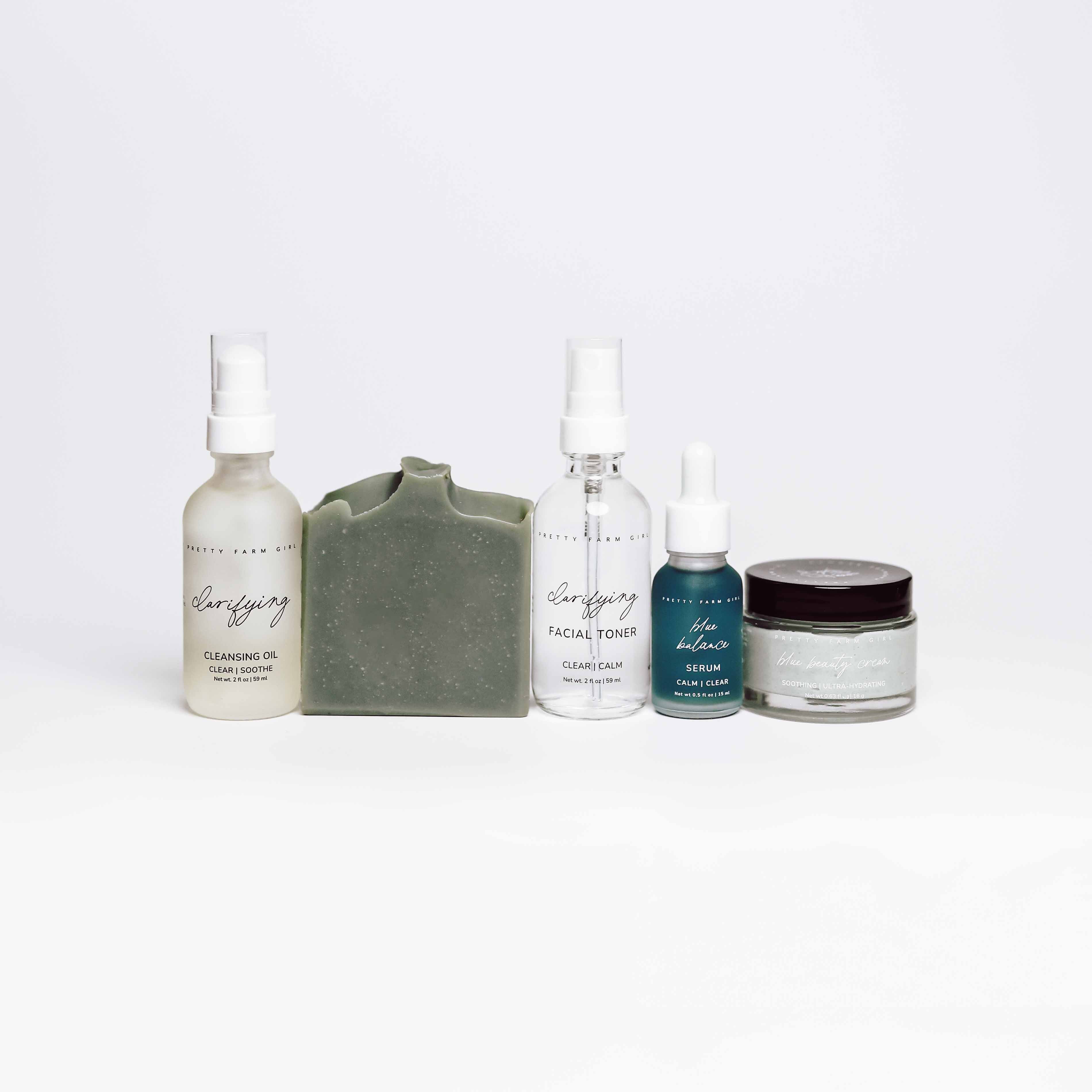 Skin Redness Relief Routine Kit - 5 Essentials for Calm, Clear Skin