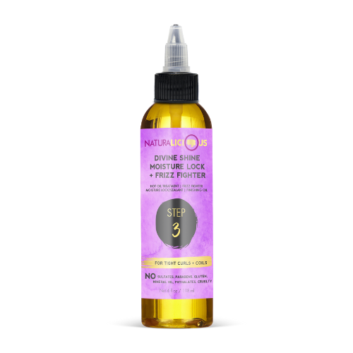 Divine Shine Moisture Lock & Frizz Fighter – For Tight Curls