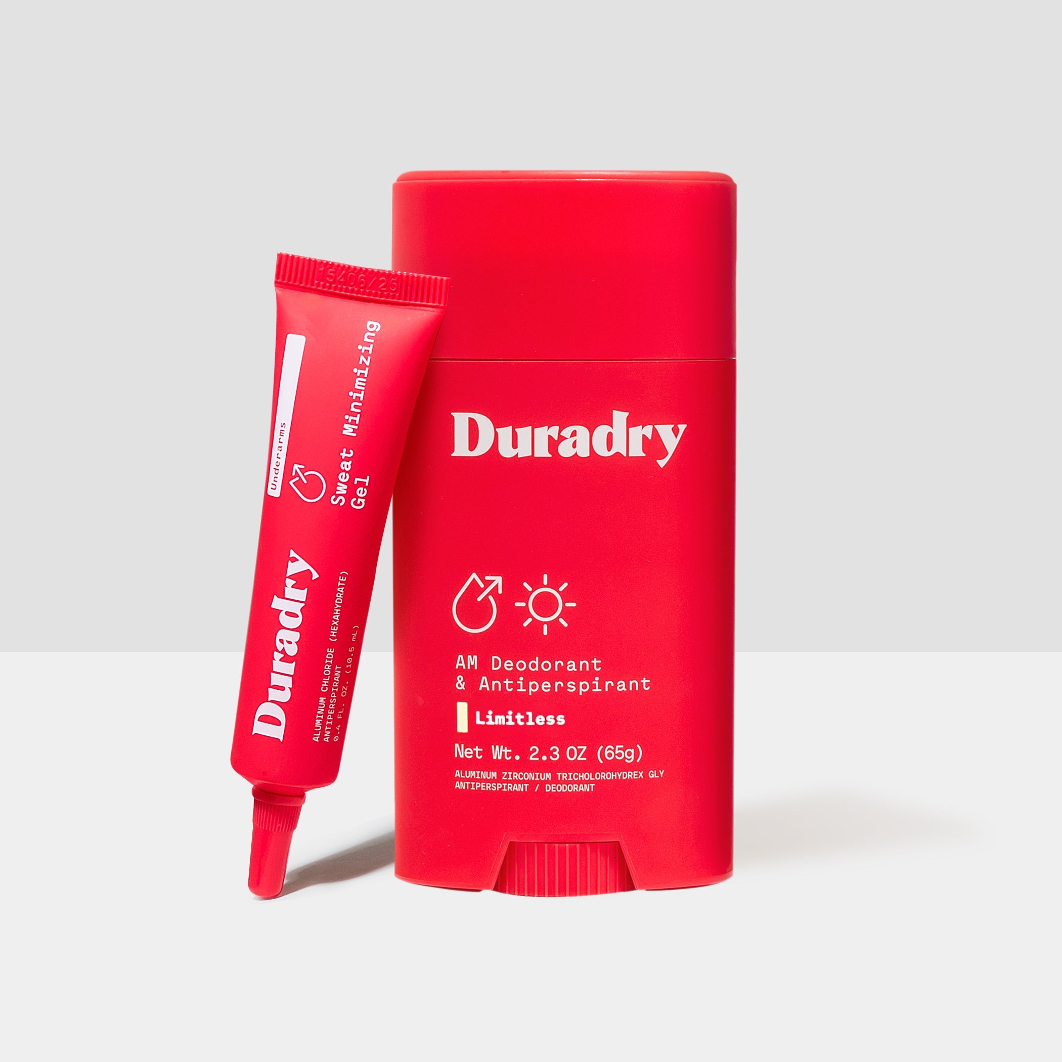 Duradry Sweat Control Duo – Clinical Stick + Intensive Gel