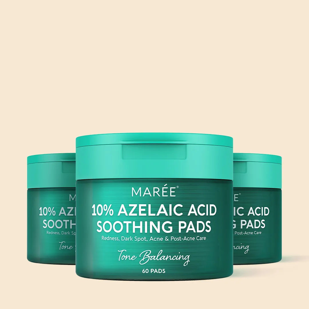 Marée Azelaic Acid Soothing Pads - Reduce Redness & Blemishes