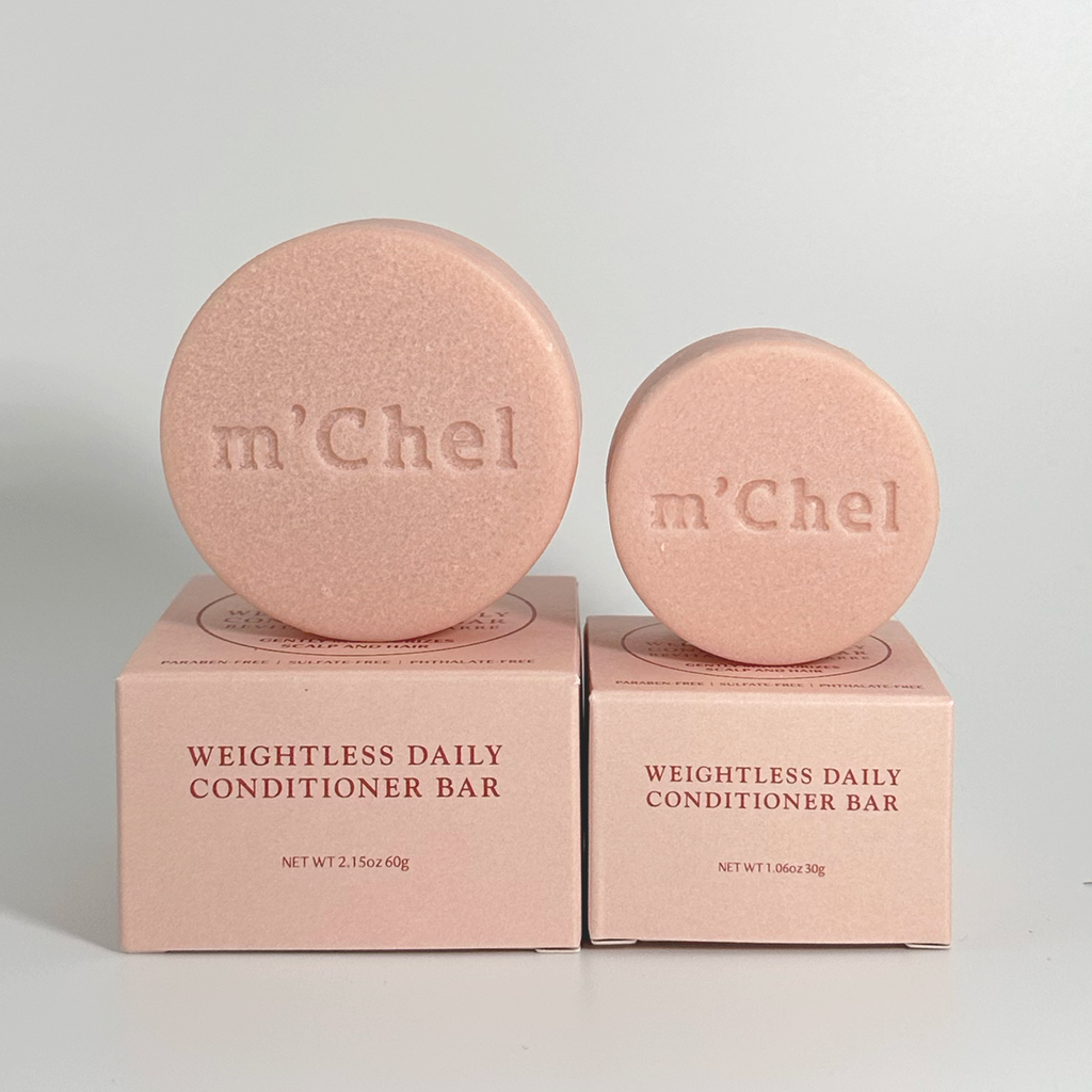 Weightless Daily Conditioner Bar - Paraben-Free with Biodegradable Tray