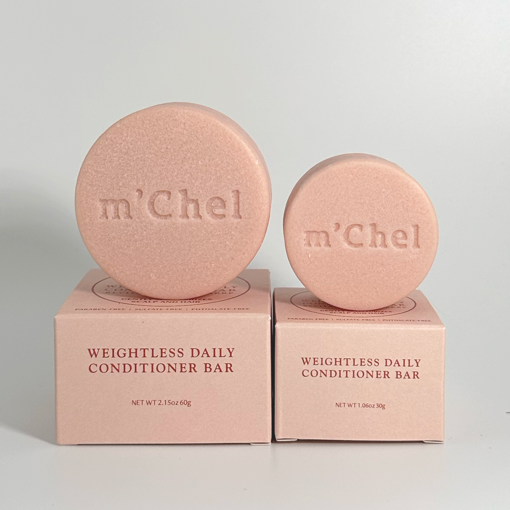 Weightless Daily Conditioner Bar - Paraben-Free with Biodegradable Tray