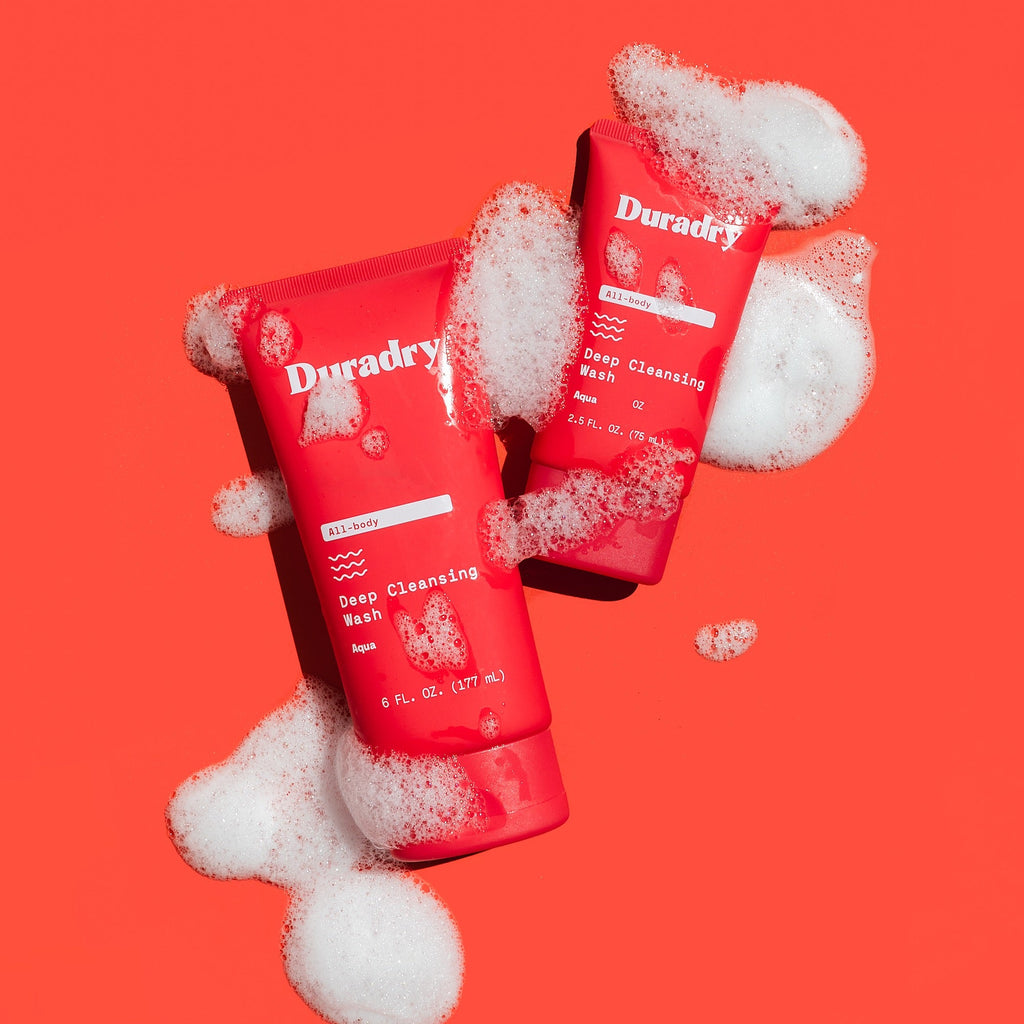Duradry Body Wash Duo – Deep Clean Full-Size + Travel Set