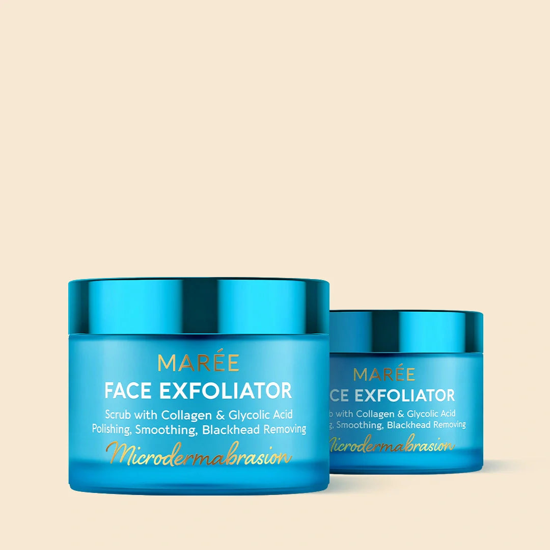 Marée Face Polishing Scrub & Exfoliator - Hydrating Marine Collagen