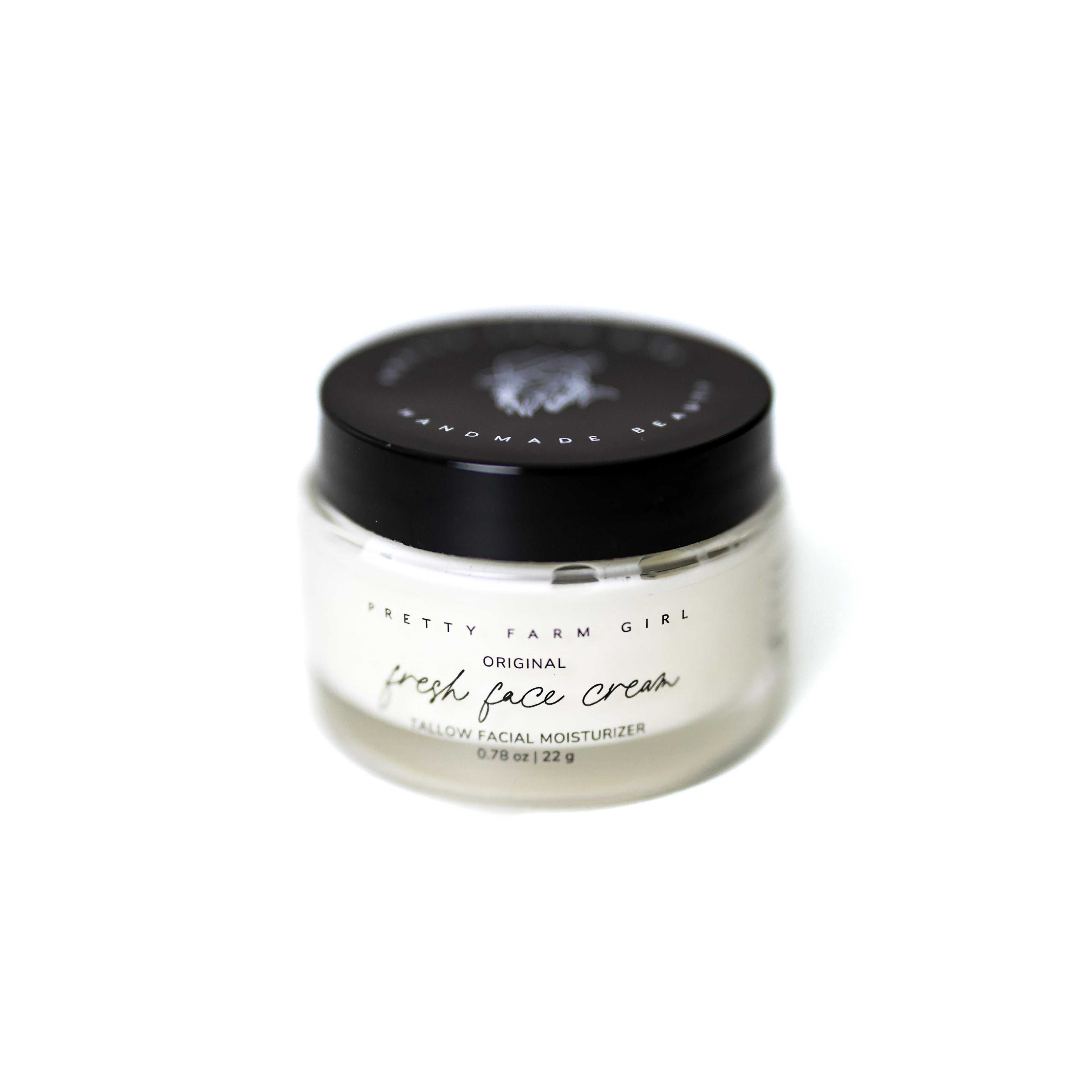 Fresh Face Cream - Anti-Aging Tallow Facial Moisturizer (.78 oz)
