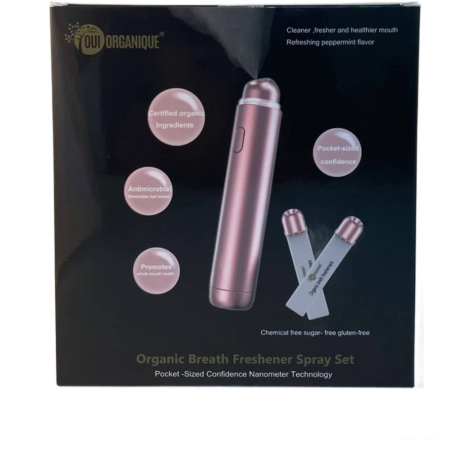 Organic Breath Freshener spray set