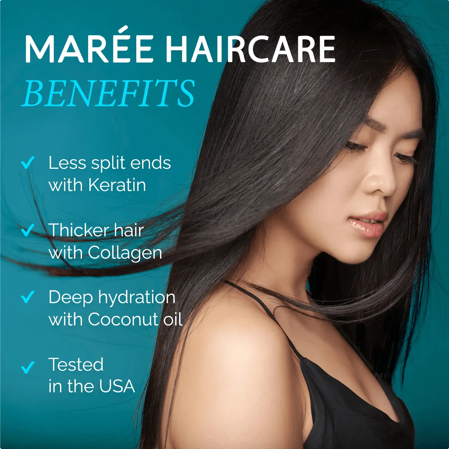 Keratin Hair Treatment - Repair Mask with Biotin & Marine Collagen
