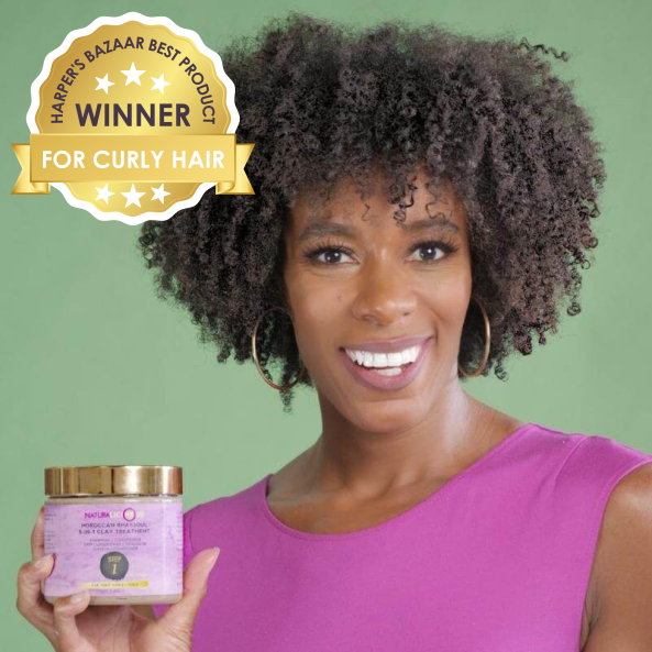 Moroccan Rhassoul 5-in-1 Clay Treatment – For Tight Curls