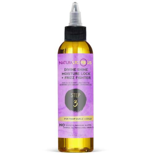 Divine Shine Moisture Lock & Frizz Fighter – For Tight Curls