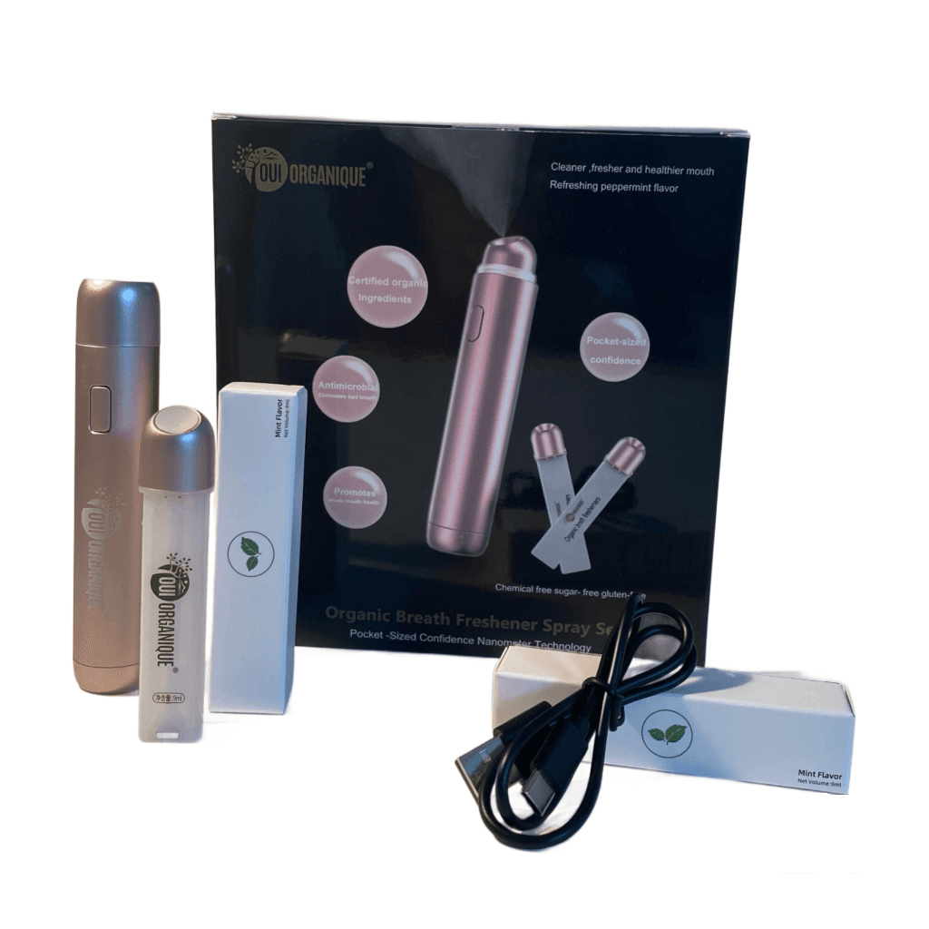 Organic Breath Freshener spray set