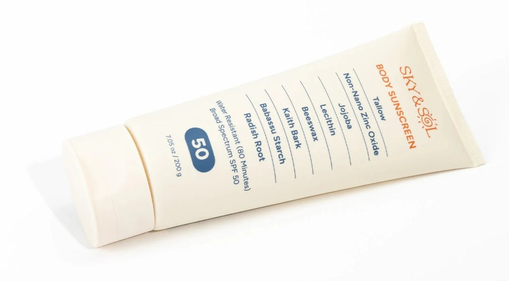 Sky and Sol XL Body Sunscreen SPF 50 - Natural Tallow Formula (7.05 oz)