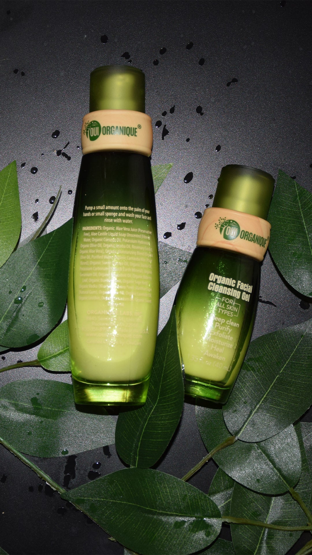 Buy one Organic Facial Cleansing Gel 100ml, and get one Organic pH balancing Facial Toner 40ml for free!!!